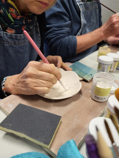 Atelier Peinture sur céramique