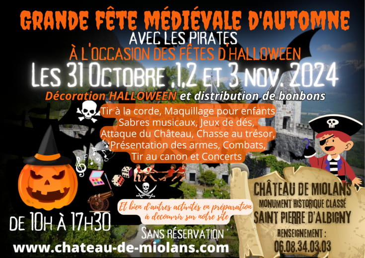 Halloween au Château de Miolans