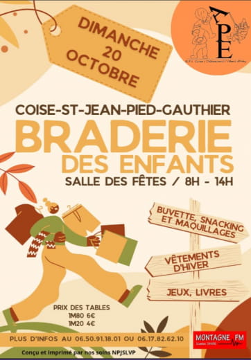 Braderie pour les enfants