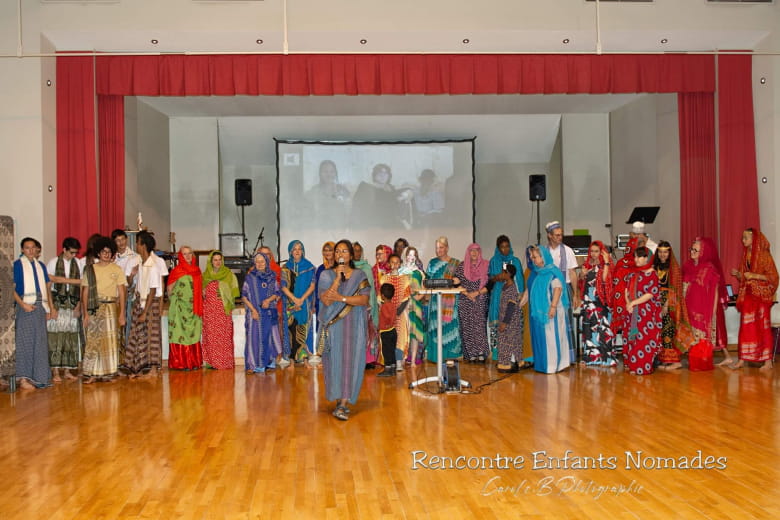 Soirée repas de l'association Rencontre Enfants Nomades