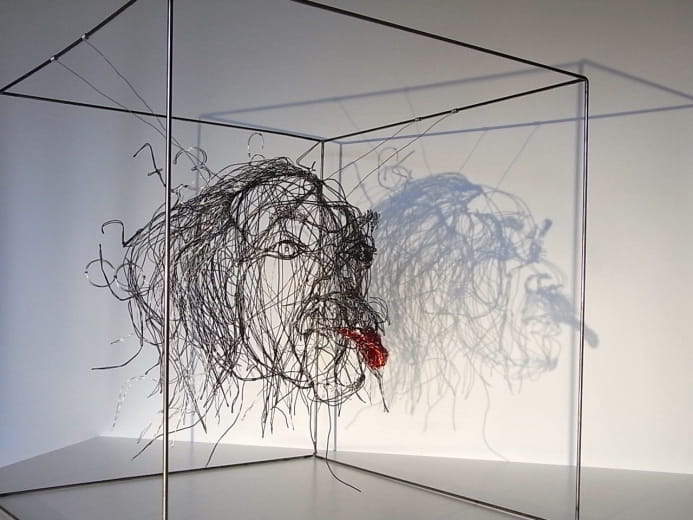 Arc en Lune 3D wire sculpture workshop