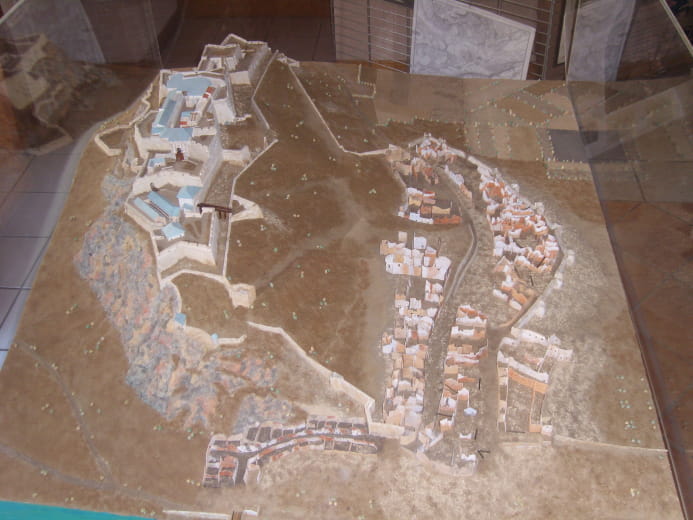 Copy of the Plan-Relief of the old citadel of Montmélian