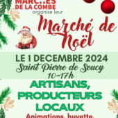 Marché de Noël à Saint-Pierre-de-Soucy Le 1 déc 2024